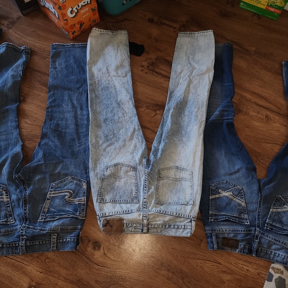 Salvage, Bke, silver jeans Co, Buffalo, hollister, American eagle, buckle black, - Picture 7 of 9